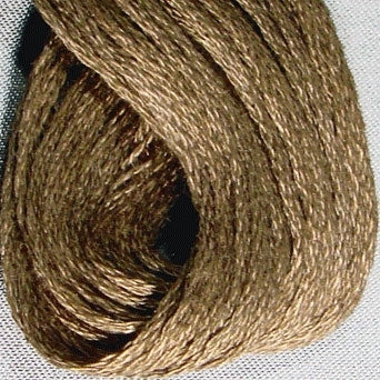 VAS12196 Golden Brown - Valdani Threads - 6 ply skeins