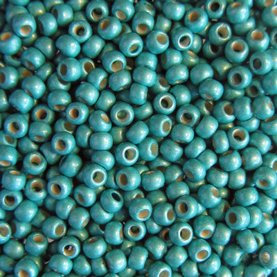 F474 Matte Turquoise - Sundance Beads Size 11